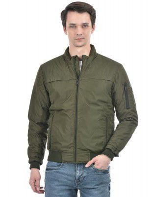 Numero Uno Men's Sleek Graphite Flight Jacket