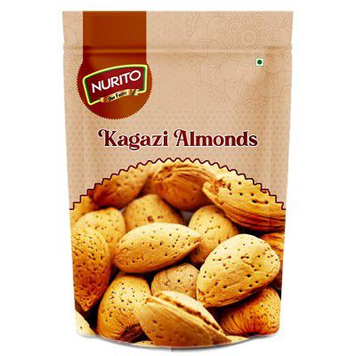 Nurito Premium Almonds (Kagazi Almonds, 250g)