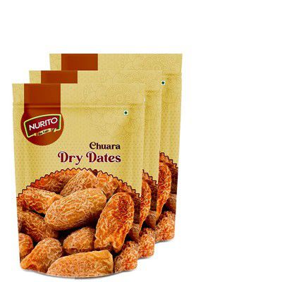 Nurito Premium Dry Fruits (Chuara/Dry Dates(Yellow), 600g)