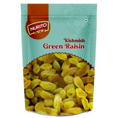 Nurito Premium Raisins (Green Raisins/ Kishmish, 200g)