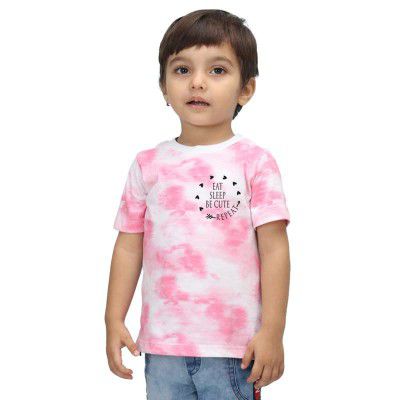 Nusyl Infants be Cute Printed Tie & Dye Tshirt -NUITDTSH0222