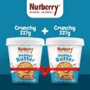 Nutberry PEANUT BUTTER CRUNCHY (227 g, Pack of 2)...