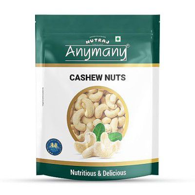 Nutraj Anymany Cashew Nuts W450-400g | Nutritious, Delicious & Crunchy Whole Kaju | Rich in Magnesium, Copper & Phosphorus