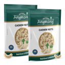 Nutraj Anymany Whole Cashew Nuts W450 800g (2 x 400g) - Raw | Nutritious, Delicious & Crunchy Kaju | Rich in Magnesium, Copper & Phosphorus...