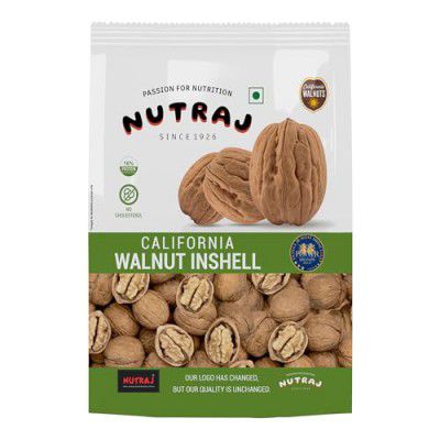 Nutraj California Walnut Inshell Whole - 1Kg