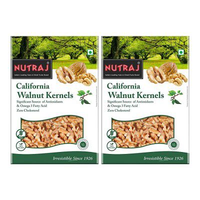 Nutraj California Walnuts Kernels 500g (2 X 250g) Dry Fruit