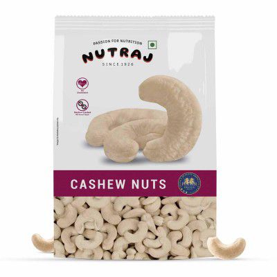 Nutraj Whole Cashew Nuts W320, 1kg | 100% Natural Premium Kaju | Nutritious, Delicious & Crunchy Kaju | Rich in Magnesium, Copper & Phosphorus