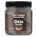 NUTRI BASKET Premium Chia Seeds 500g | Raw & Non-GMO Chia Seeds for Eating...