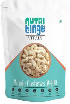 NUTRI BINGE Vitals Whole Cashews - 500g