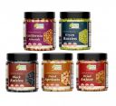 Nutri Desire Healthy Dry Fruits Combo Jar Pack (Almonds Green Raisins Black Raisins Apricots Fig, 1.25 Kg (Pack of 5 of 250 Grams))...