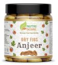 Nutri Desire Premium Afghani Anjeer - 250 Grams | Dried Figs | Vacuumed Pack....