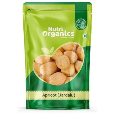 Nutri Organics Dry Fruits Dried Apricot Jardalu Badam Bor Khumani Dry Fruit, 250 g