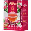 Nutri Organics Herbal Tea Ayurvedic Rose Buds Tea | Natural Sun-Dried Buds- 25g | Caffeine Free for Hot Tea, Iced Tea, and Mocktails...
