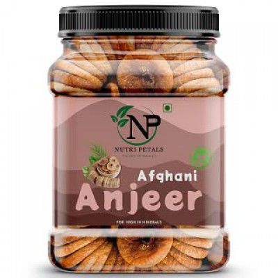 NUTRI PETALS Anjeer | Premium Dried Figs | Dried Anjeer | Rich Source of Fibre
