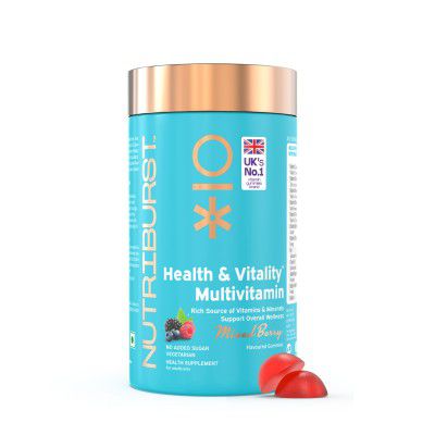 Nutriburst Multivitamin Gummies for Men and Women | 60 Gummies