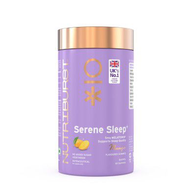 Nutriburst Serene Sleep 5MG Melatonin Gummies (60 Gummy)