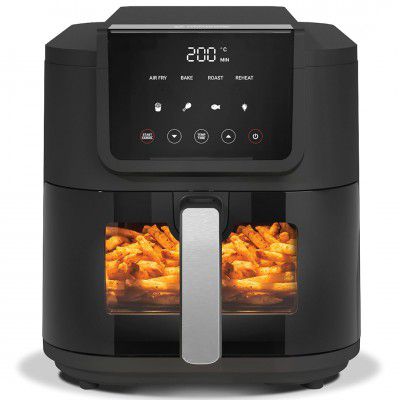 Nutricook 5 Litre Air Fryer Slim, with 5 Presets, 1500W, 2 Years Warranty