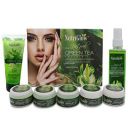 Nutriglow Green Tea Facial Kit (250gm) Toner (100ml) And Neem & Tulsi Fcae Wash With Instant Glowing Skin, Anti-Dust, Clear Dark Pigmentation, Pack of 3...