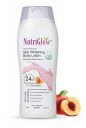 NutriGlow Intense Moisture Skin Whitening Body Lotion with Peach Milk Extracts & Vitamin E for Dry Skin, 24-hour moisture lock - 200ml...