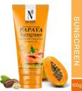 NutriGlow NATURALS Sunscreen - SPF 50 PA+++ Advanced Pro Formula Papaya Sunscreen No White Cast, All Skin Type  (100 g)...