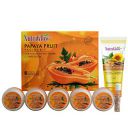 NutriGlow Papaya Facial Kit (250gm + 10ml) With Wild Turmeric Face Wash (65ml) Pack of 2...