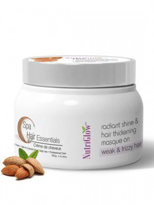 NutriGlow Sustainable Hair Spa Protein Hair Cream For Weak & Frizzy Hair - 300 g