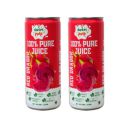NUTRIPULP 100% Pure Red Dragon Fruit Juice, Pack Of 2 Cans (250ml each)...