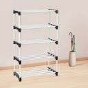 Nutriverse Plastic Shoe Stand  (5 Shelves, DIY(Do-It-Yourself))...