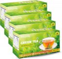 NutroVally Green Tea for weight loss & Build Immunity | Premium green tea leaves Lemon Green Tea Bags Box  (4 x 25 Bags)...