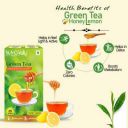 NutroVally Lemon Honey Green Tea for weight loss with Premium tea leaves Lemon, Honey Green Tea Bags Box  (25 Bags)...