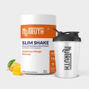 Nutruth- High Protein Meal Replacement Shakes | Weight Control & Management Protein Shake for Men and Women Alphonso Mango Shake Flavour + 500 Ml Shaker Free...