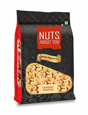 Nuts About You CASHEWS Roasted - Salted, 200 g | Lightly Salted | Perfectly Roasted | Fresh & Crunchy