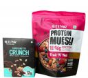 NUTS'MOR Protein Muesli protein with goodness of jaggery and honey\'Fruit 'N' Nut\'(950) g Protein Daily Choco Nutty Crunch...