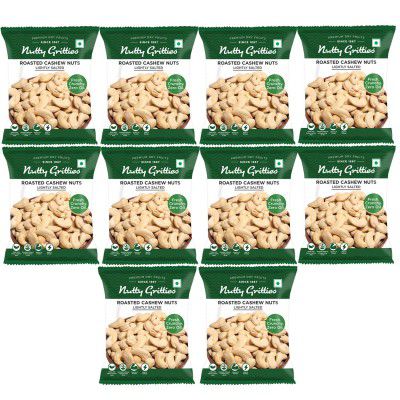 Nutty Gritties Premium Jumbo Cashews W240, 210g (21g x 10) 