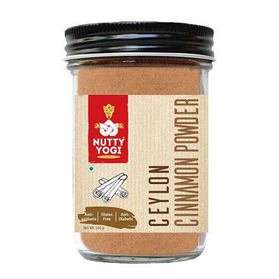 Nutty Yogi Ceylon Cinnamon Powder (Pack of 2)