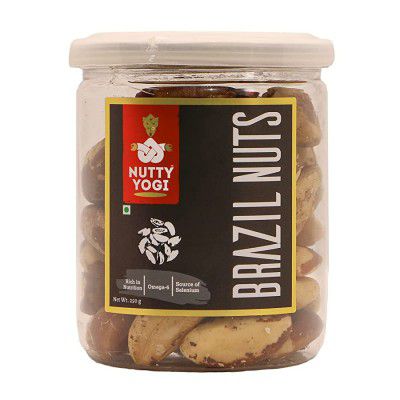 Nutty Yogi Premium Jumbo Brazil Nuts | 200 gm