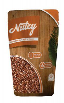 Nutzy Dried Fruits Nuts And Seeds (Alsi/Flax Seeds, 250g)