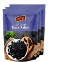Nutzy Premium Dried Fruits (Black Raisins/ Kali Darakh, 200)...