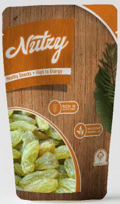 Nutzy Premium Raisins (Kandhari Raisins/Kishmish, 500g)
