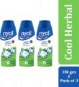 NYCIL Germ Expert Cool Herbal Prickly Heat and Cooling Powder - (3 x 150 g)...