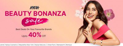 Nykaa Beauty Bonanza Sale Upto 70% Off