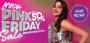 Nykaa Pink Friday Sale upto 50% off + 10% off via HDFC EMI...