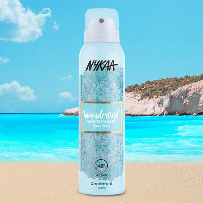 Nykaa Wanderlust Deodorant Spray - Mediterranean Sea Salt