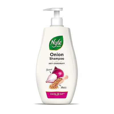 Nyle Naturals Onion Anti-Dandruff Shampoo, 800ml