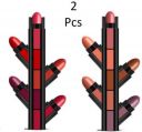 NYN HUDA Insta Beauty 5 in 1 Forever Enrich Matte Lipstick, The Red & Nude Pack of 2  (The Fab Red and Nude Edition, 15 g)...