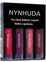 NYN HUDA Insta Beauty Forever Matte Liquid Lip Lipsticks 4 Piece  (The Red Edition, 16 g)...