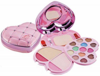 NYN Makeup Kit - Eye-Shadows, Lip Colors, Blushes, Sponges, Brushes & Blender(80373)  (Pack of 22)