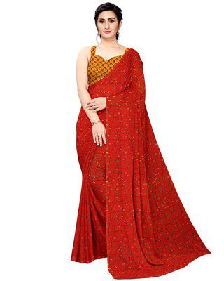 NYRA Digital Print Georgette Digital Print Saree with Blouse Piece_S_GAURI60083V