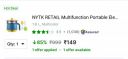 NYTK RETAIL Multifunction Portable Electric Pot/Mini Cooker for Travel/Hostel Electric Rice Cooker  (1.8 L, Multicolor)...