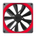 NZXT AER Trim 120mm Dual Pack Color Trim for AER P & AER F Series Computer Case Fan (RF-ACT12-R1) - Red...